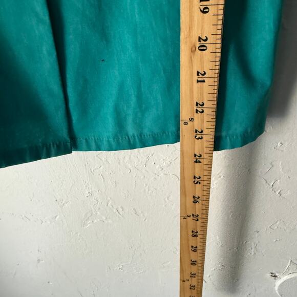 Vintage‎ Western Teal Prairie Skirt & Blouse Set Pitchfork Brand M - Picture 9 of 11